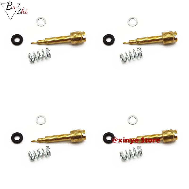 Carburetor fuel ratio adjustment screw for Yamaha YZF750 FZX700 XS1100 XJ600 XJ900 1981-1998