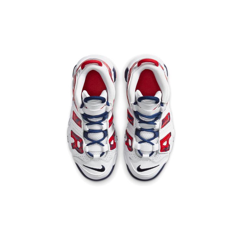 Nike Air More Uptempo Красный Синий Камуфляж PS CZ7886-100