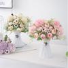 1 Bouquet Silk Cloth Artificial Flower Home Office Ornament Wedding Party Decor