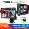 Universal 7 Inch Portable Car Radio Multimedia Video Player Wireless Carplay Android Bluetooth 5.0 Touch Screen Autoradio