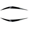 Headlight Evil Eyebrows for X1 F48 18i, 18d, 20i, 20d, 25i, 25d, 125e (2016-2020) - Car Headlamp Eyelid Sticker Trim Cover