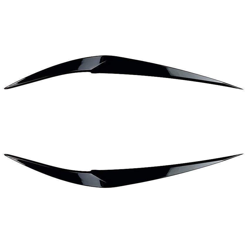 Headlight Evil Eyebrows for X1 F48 18i, 18d, 20i, 20d, 25i, 25d, 125e (2016-2020) - Car Headlamp Eyelid Sticker Trim Cover