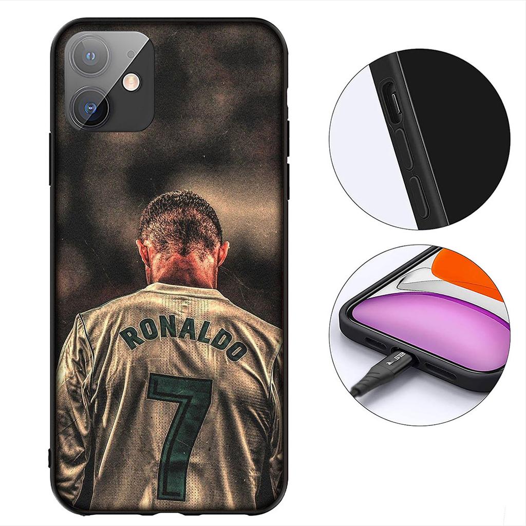 Soccer No7 King CR7s Football No 7 Phone Case for Motorola Moto Edge 70 60 Fusion NEO Pro G Stylus G56 G96 G52 G04 G05 20 Cover