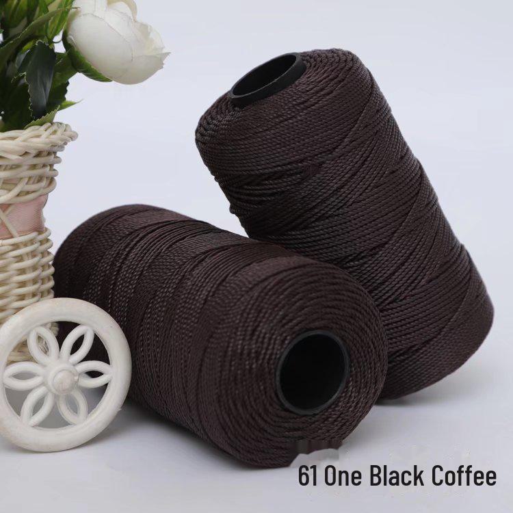 Ice Hemp Yarn: 3-Strand Hand-Woven Crochet DIY Kit