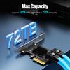 GLOTRENDS SA3234C PCIe SATA expansion SATA III ASM1164 4-port card, 6Gbps,
