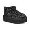 UGG Ультрамини Босоножки с Крупными Блестками 'Черный' Женские 1135060-BLK