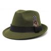 Woolen Women'S Hat British Retro Top Hat Women'S Trendy Fashion Warm Jazz Hat