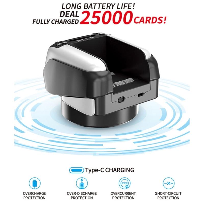 Интеллектуальный вращающийся автомат для раздачи карт: бесшумная работа и устойчивое основание для использования в профессиональных казино