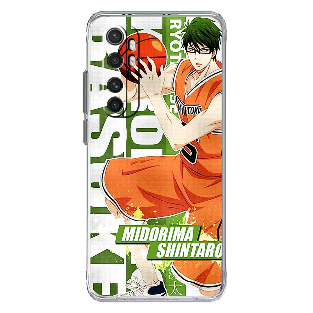 Kuroko No Basuke Anime Phone Case For Xiaomi Poco X3 NFC F3 M3 GT M4 Mi 11 Lite 5G Ultra 11T 11X 12 Pro 11i 12X Soft Clear Cover