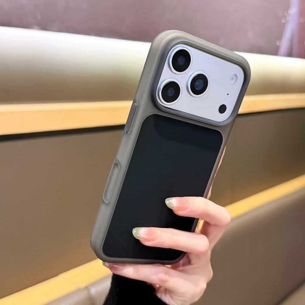 Apple 17 Pro Max iPhone 16/15 Anti-Fall Frosted Ice Cream Jelly Case
