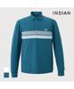 INDIAN Non-Material One-Point Collar T-Shirt