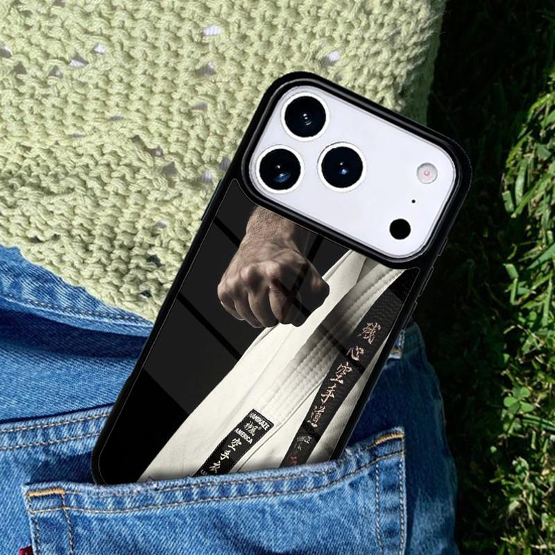 Чехол для телефона Японское Каратэ Боевые Искусства Совместим с для IPhone 17air 16e 15 14 13 12 11Pro Max 17 Air