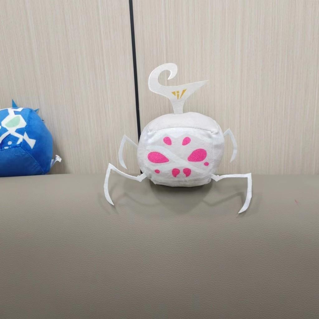 Новая плюшевая игрушка в виде плода дьявола, кукла-коробка, игровая периферия Blox Fruits, короткий плюш, мультяшное животное, ПП хлопок, синяя коробка для льда