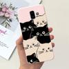 Чехол для Samsung Galaxy J6 Plus 2018 Samsung J6 (2018) J6+ J 6 J6Plus J610F J600G Милый Конфетный Цвет Мягкий Силиконовый Задний Чехол для Телефона