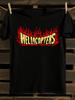 Футболка с логотипом Hellacopters и пламенем