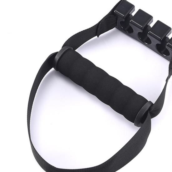 Регулируемый эспандер с отсоединяемым 3-трубным грудным эспандером, плечевым эспандером, для силовых тренировок, фитнеса, растяжки всего тела, с ручкой