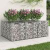 Gabion Raised Bed Silver