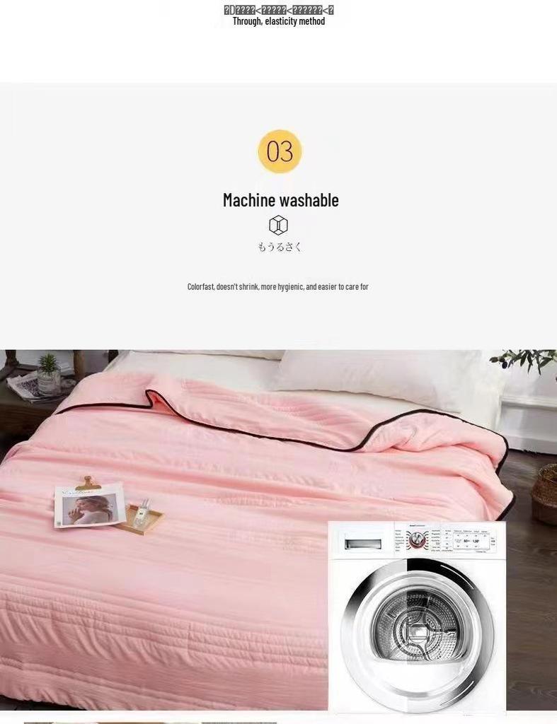 Легкое летнее одеяло, можно стирать в машине - Мягкий хлопок для детей и взрослых