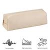 Pencil Case Durable Faux Leather Pencil Bag with Smooth Zipper Compact Portable Stationery Pouch for Home School