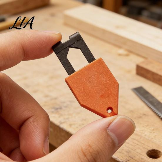 Heavy Duty Rope Hook 1/2Pcs Anchoring for Chalk Line, One Handed Line Quick Release Connector Layout Tool, Instant Fixing End Carpentry, Woodworking