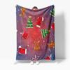 Soft Throw Blanket Cozy Sherpa Fleece Warm Decorative Home Living Room Bedding Gift Holiday Christmas Pattern