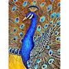 Алмазная картина животное 5D DIY Алмазная вышивка крестиком Павлин фотографии стразов мозаика ремесленный комплект