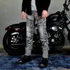 Mens Kevlar Reinforced Motorcycle Riding Pants Anti-Slip Abrasion Resistant Off-Road Street Use
