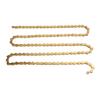 8 Speed Bike Chain 116 Links Gold Electroplating Steel Road Bike Chain with Chain Connector for