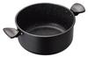 KAI Lightweight 26cm Gas and Induction with PFOA and PFOS KHS DW5646 Double-Handled Pot, Compatible, Lid, Free,