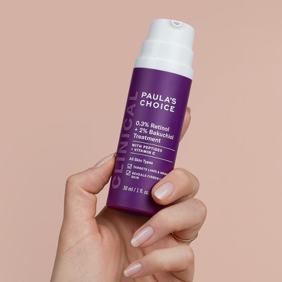 Paula's Choice Клинический 0,3% Ретинол + 2% Бакучиол Лечение 30 мл