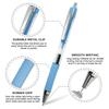 Автоматическая шариковая ручка Linc Mr.Click, 0,7 мм, синие чернила, упаковка 1 x 10 шт., ручки для гладкого письма, для офиса, школы и повседневного использования