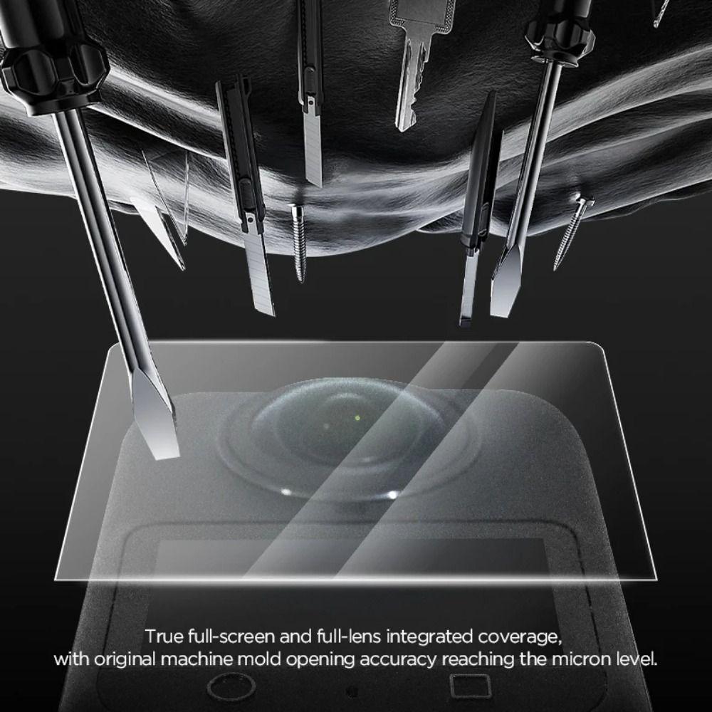 2Pcs Anti-Scratch Lens Protective Film Screen Cover for DJI Osmo 360 Action Camera Accessories