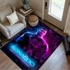 Cristiano Ronaldo Trophy Celebration Floor Rug Office Rug Suitable for Living Rooms Outdoor Playrooms Dormitory Antislip Carpet Decorate Offices