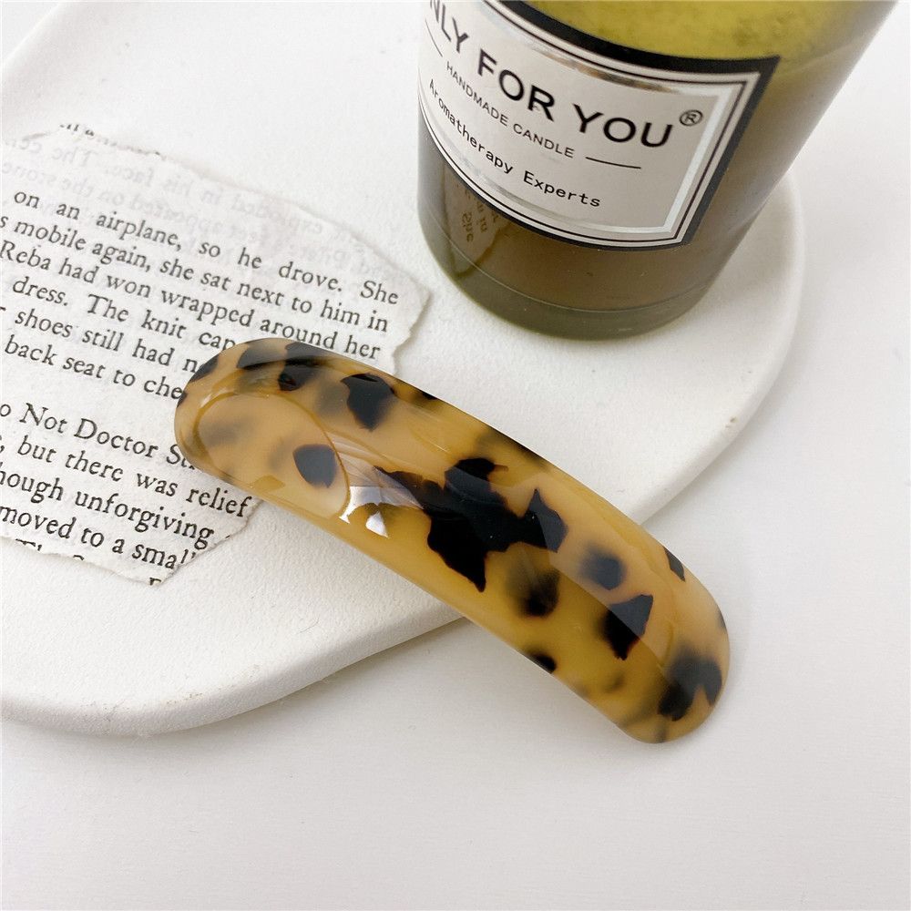 Elegant Geometric Acetate Ponytail Clip Hair Clips Barrettes Hair Accessories