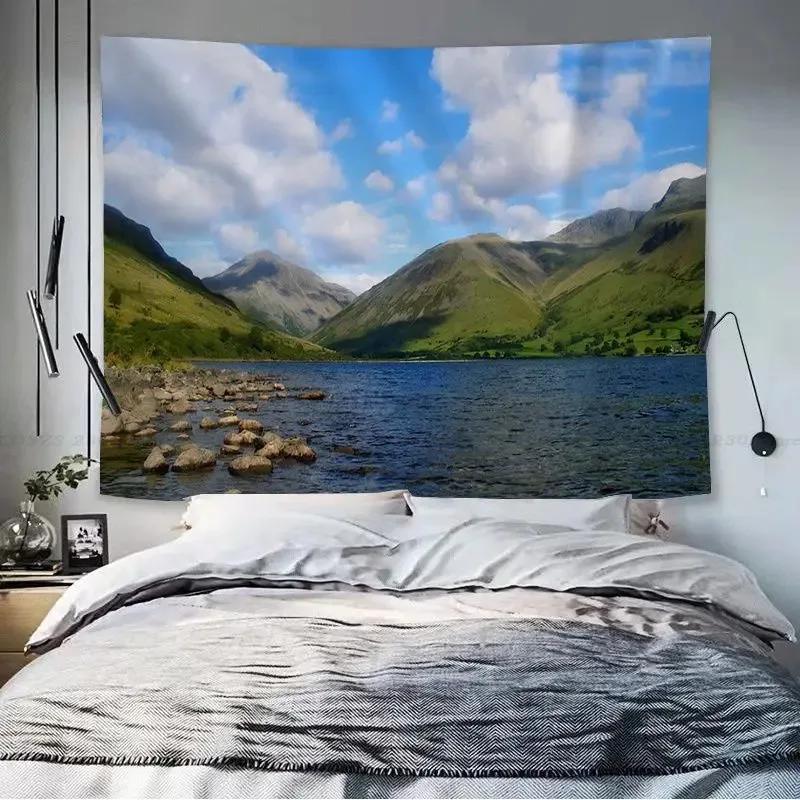 Спальня Гостиная Гобелен Узор Прерийный Пейзаж Мода Домашнее Украшение