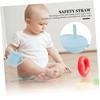 Anti-Hot Baby Feeding Cups Drinks Sippy Cup New Silicone Cups