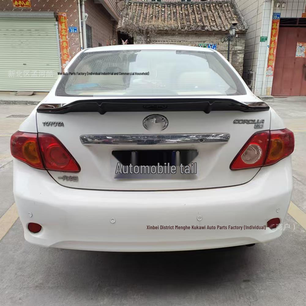 Задний спойлер на крышу для Corolla R 07-13 - Установка без сверления
