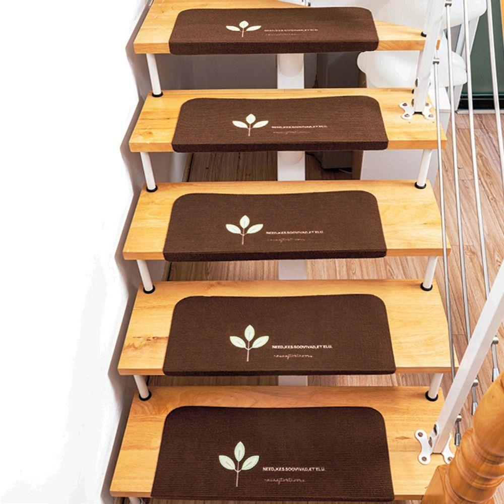 Напольный ковер самоклеящийся безопасный бесшумный водопоглощающий напольный коврик коврик для ступеней ковер накладка на ступени коврик для лестницы