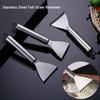 Stainless Steel Fish Scale Remover Easy Maneuverability Seafood Tools  Home Supplies