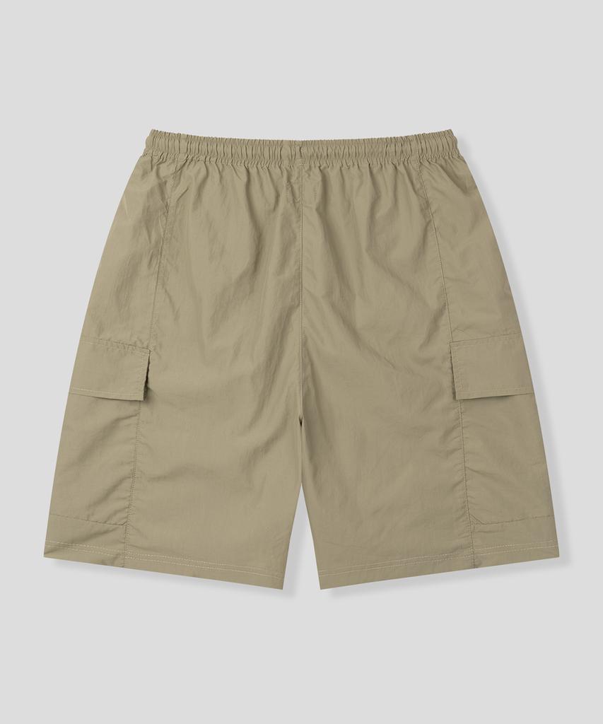 BLACK MOMENT Urban Easy Cargo Shorts Bermuda Pants [Black]