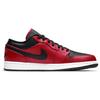 Мужские кроссовки Air Jordan 1 Low Reverse Bred Gym-Red Black White 553558-605