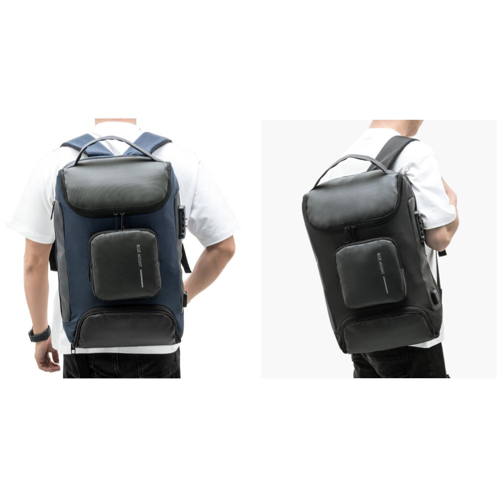 Умный замок Blue Mount 9907 с USB-подзарядкой, водонепроницаемый рюкзак
