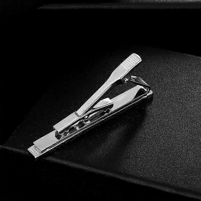 Fashionable and trendy men's tie clip, alloy metal tie clip, business tie clip accessory, source T1069-BL
