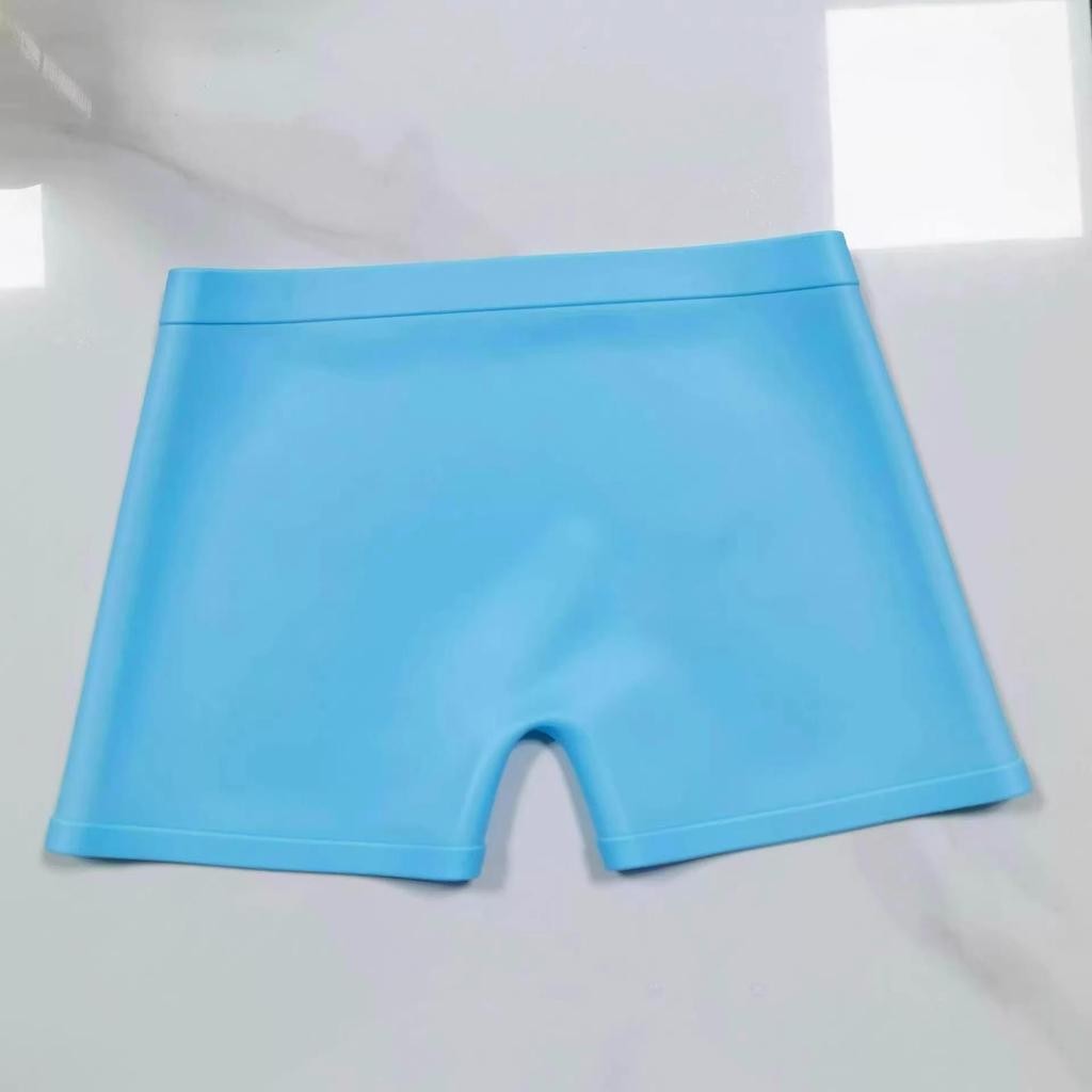 Children's Waterproof Silicone Swim Trunks - Anti-Infection Swimwear for Boys and Girls