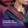 OCDK9 Car Seat Safety Belt Pad Ice Silk Shoulder Strap Shoulder Cover For Citroen C4 C3 C5 C1 C2 C6 C4L DS3 DS4 Berlingo Picasso