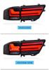 Светодиодные задние фонари Toyota Land Cruiser LC300 22-25: Динамические последовательные указатели поворота
