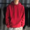 Mens Oversized Hooded Sweatshirt Loose Fit Cotton Pullover Casual Streetwear