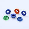 Colored Aluminum Alloy Motorcycle Countersunk Conical Screw Washer