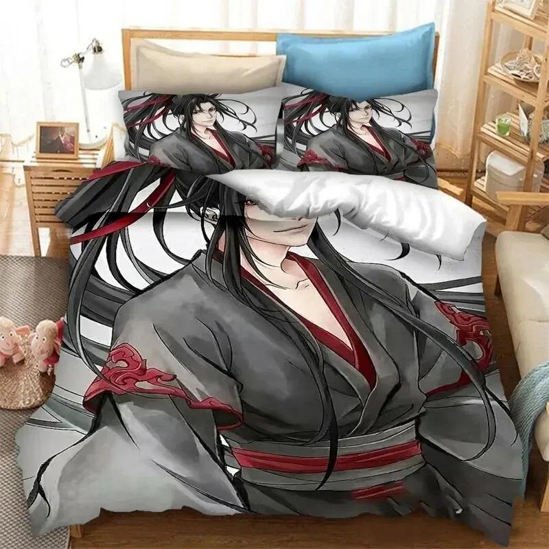 3d Grandmaster of Demonic Culting Mo Dao Zu Shi Комплект постельного белья для мальчиков и девочек Twin Queen Size Пододеяльник Наволочка Детская кровать для взрослых