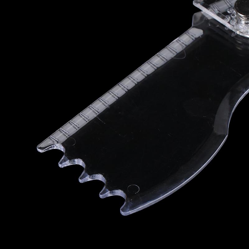 Регулируемый инструмент для формирования бороды, мужской портативный трафарет для укладки, шаблон-расческа, триммер